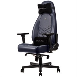 Игровое Кресло Noblechairs ICON (NBL-ICN-RL-MBG) Real Leather / midnight blue/graphite
