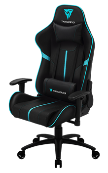 Кресло компьютерное ThunderX3 BC3 Classic Black-Cyan AIR