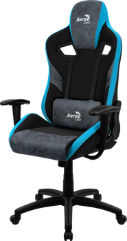 Компьютерное Игровое Кресло Aerocool COUNT Steel Blue - фото 15949