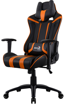 Компьютерное Игровое Кресло Aerocool AC120 AIR-BO black/orange - фото 16030