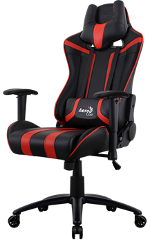 Компьютерное Игровое Кресло Aerocool AC120 AIR-BR black/red - фото 16041