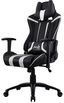 Компьютерное Игровое Кресло Aerocool AC120 AIR-BW black/white - фото 16052
