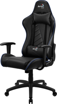 Компьютерное Игровое Кресло Aerocool AC110 AIR black/blue - фото 16062