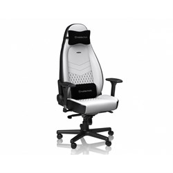 Игровое Кресло Noblechairs ICON (NBL-ICN-PU-WBK) PU Leather / white/black - фото 16591