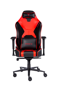 Кресло компьютерное игровое ZONE 51 ARMADA Black-Red черный, красный - фото 18501