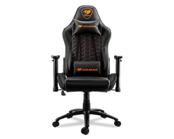 Кресло компьютерное игровое Cougar OUTRIDER черный