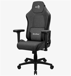 Компьютерное Игровое Кресло Aerocool CROWN Ash Black Черный