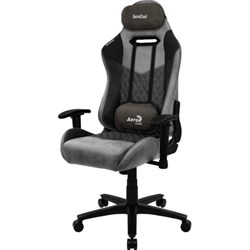 Компьютерное Игровое кресло Aerocool DUKE Ash Black Черный, серый