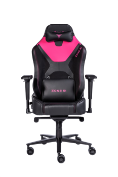 Кресло компьютерное игровое ZONE 51 ARMADA Black-Pink черный, розовый