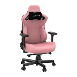 Компьютерное игровое премиум кресло Anda Seat Kaiser 3, цвет розовый, размер L 120кг - фото 27423