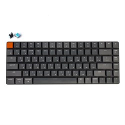 Беспроводная механическая ультратонкая клавиатура Keychron K3, 84 клавиши, RGB подсветка, Blue Switch - фото 28823