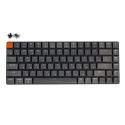 Беспроводная механическая ультратонкая клавиатура Keychron K3, 84 клавиши, RGB подсветка, Brown Switch - фото 28847