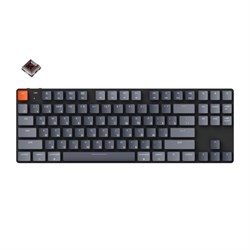 Беспроводная механическая ультратонкая клавиатура Keychron K1SE, TKL, RGB подсветка, Brown Switch - фото 28860