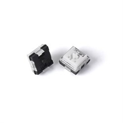 Набор низкопрофильных переключателей Keychron Low Profile Optical MX Switch (90 шт), White - фото 28901