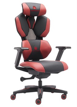 Стул для геймера Everprof Tiger Экокожа Красный - фото 33838