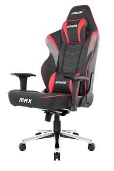 Компьютерное Игровое Кресло AKRacing MAX ( AK-MAX-BK/RD ) Black|Red  Черный, красный - фото 34931