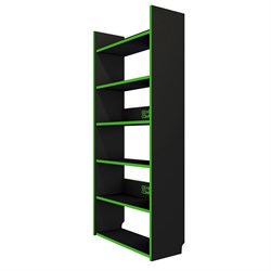 Геймерский стеллаж Generic Comfort Rack1/NE - Черный, Зеленый - фото 36065