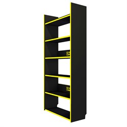 Геймерский стеллаж Generic Comfort Rack1/NY - Черный, Желтый - фото 36129