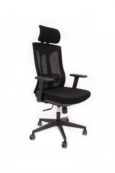 Офисное кресло SPARX FT-7 Vita Black / Black (Mesh / Fabric , черный) - фото 40535