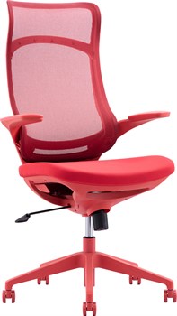 Кресло руководителя Everprof Spirit Сетка Красный - фото 42060