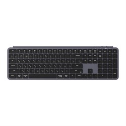Беспроводная ультратонкая клавиатура Keychron B6 Pro, 109 клавиш, ножничные переключатели, цвет Space grey - фото 42763