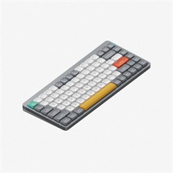 Беспроводная механическая клавиатура QMK Nuphy AIR75v2 Lunar Gray, RGB, Hot Swap, Red Switch - фото 42926