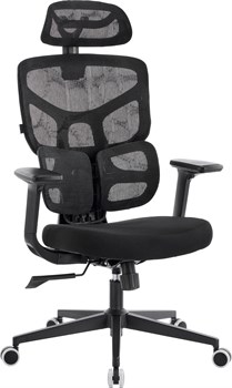 Эргономичное кресло Everprof Omega Black Сетка Черный - фото 43745