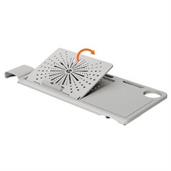 Съёмный ноутбучный столик для кресла FoxGear NETZ NTray, серый - фото 43753