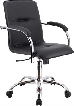 Кресло Everprof Samba T Экокожа Черный - фото 44423