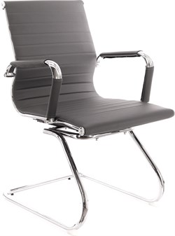 Кресло Everprof Leo CF Экокожа Серый - фото 44624