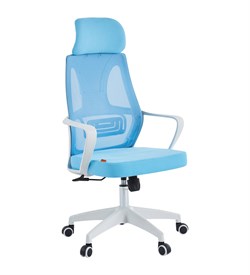 Офисное кресло Chairman CH636 белый пластик, синий - фото 44648