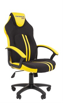 Офисное кресло Chairman game 26 Россия черн.желтый New - фото 44650