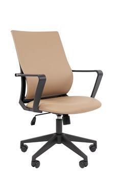Офисное кресло Chairman 545 Россия экокожа бежевый Б/П - фото 44688