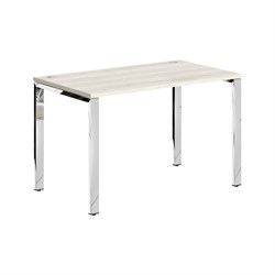 Стол прямой XGST 127.1 Сосна Эдмонт/Нержавейка полированная 1200х700х750 XTEN GLOSS - фото 44742