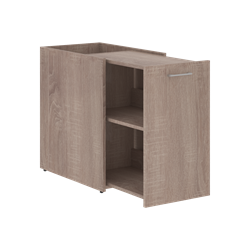 Тумба малая с выдвижной секцией XDLS 720 Дуб Сонома 426х718х747 XTEN - фото 44759