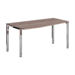 Стол эргономичный XGCT 169(L).1 Дуб Сонома/Нержавеющая сталь 1600х900х750 XTEN GLOSS - фото 44782