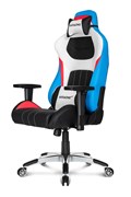 Игровое Кресло AKRacing PREMIUM (AK-7001-TRIO) black/white/blue/red