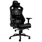 Игровое Кресло Noblechairs EPIC (NBL-PU-GOL-002) PU Leather / black/gold