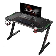 Стол для компьютера (для геймеров) Eureka Z2 c RGB подсветкой, чёрный Стол для компьютера (для геймеров) Eureka Z2 c RGB подсветкой, чёрный