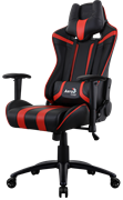 Компьютерное Игровое Кресло Aerocool AC120 AIR-BR black/red