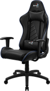 Компьютерное Игровое Кресло Aerocool AC110 AIR black/blue