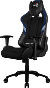 Компьютерное Игровое Кресло Aerocool AERO 1 Alpha black/blue