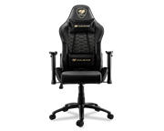 Кресло компьютерное игровое Cougar OUTRIDER Royal черный, желтый