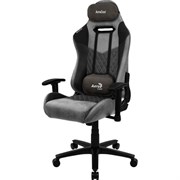 Компьютерное Игровое кресло Aerocool DUKE Ash Black Черный, серый