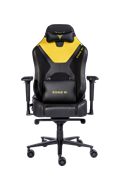 Кресло компьютерное игровое ZONE 51 ARMADA Black-Yellow черный, желтый