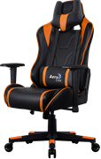 Компьютерное Игровое Кресло Aerocool AC220 AIR-BO black/orange Компьютерное Игровое Кресло Aerocool AC220 AIR-BO black/orange
