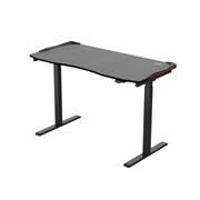 Стол для компьютера (для геймеров) с электроприводом и RGB-подсветкой FoxGear FG-IE-47B (ширина 120 см) Стол для компьютера (для геймеров) с электроприводом и RGB-подсветкой FoxGear FG-IE-47B (ширина 120 см)
