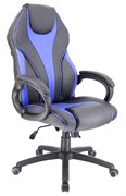 Геймерское кресло Everprof Wing TM Экокожа Синий