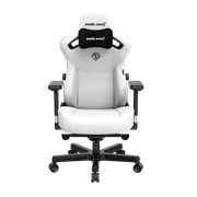 Компьютерное игровое премиум кресло Anda Seat Kaiser 3, цвет белый, размер XL 180кг