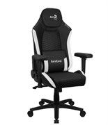 Компьютерное Игровое Кресло Aerocool CROWN Leatherette Black White